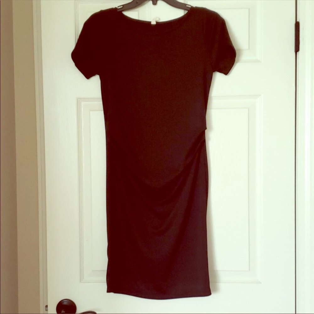 Pink blush maternity dress